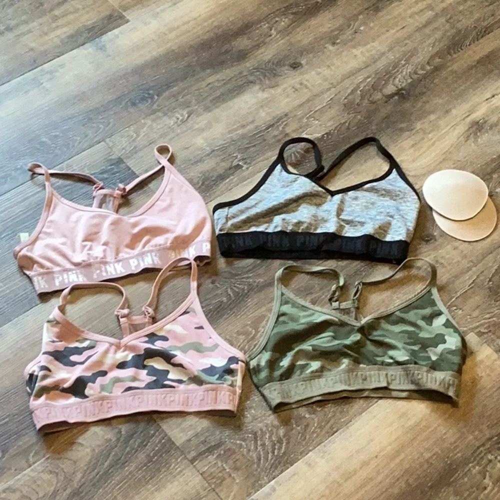 VS PINK Bras group of 4 - Picture 1 of 7